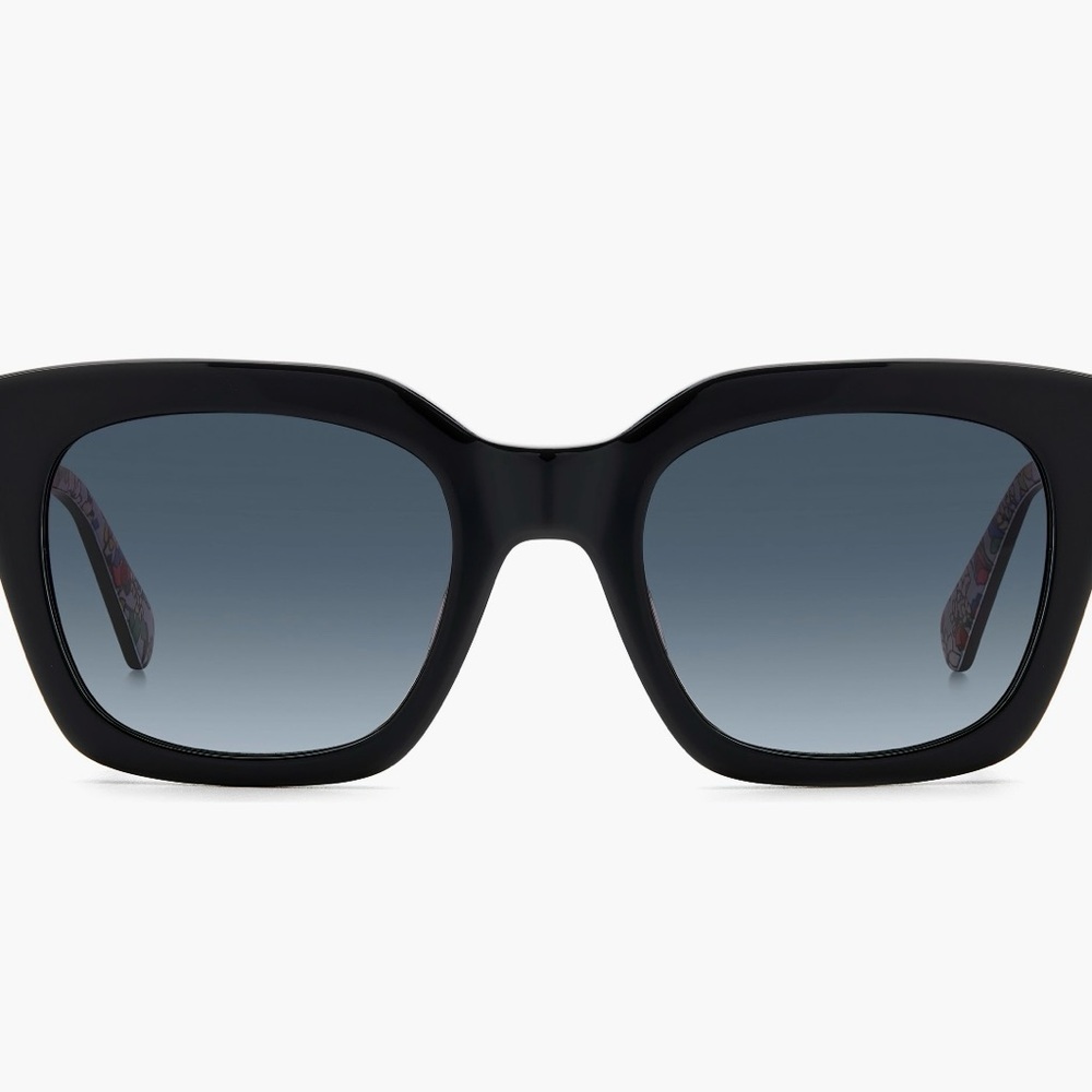 Kate Spade New York Camryns 55mm gradient polarised Black Square Sunglasses​ - Picture 2 of 4